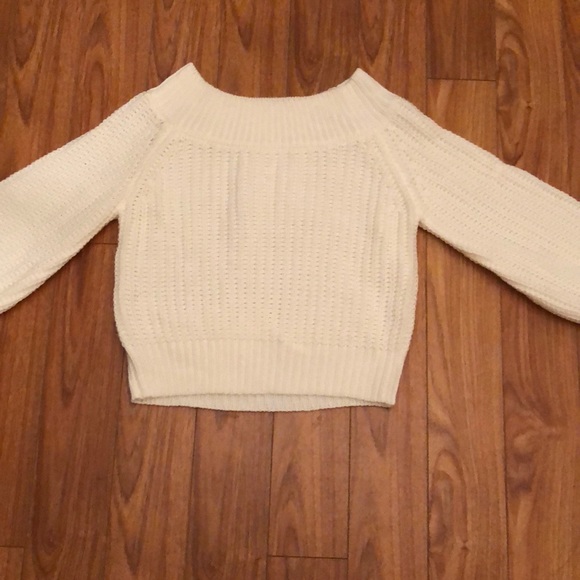 Fluffy volume sleeves sweater - Picture 6 of 8